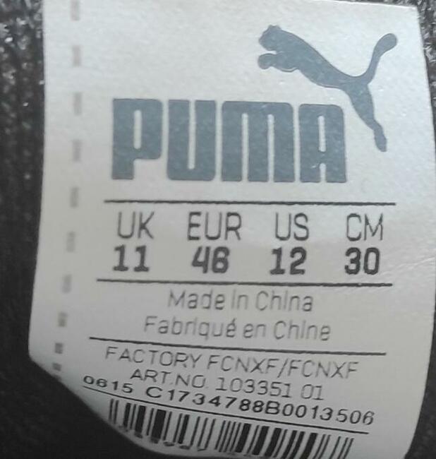 Korki wkręty puma..