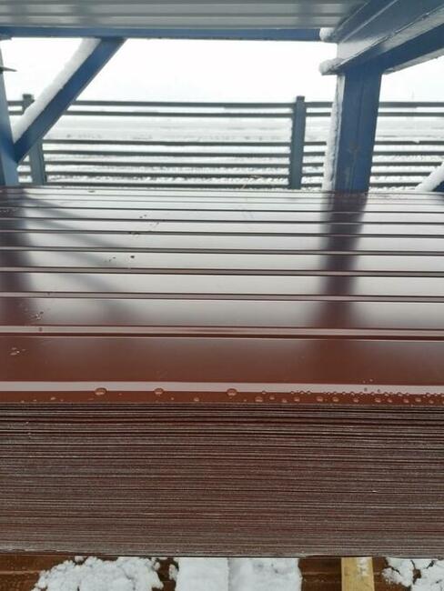 Blacha panelowa t-7 brąz 8017 połysk 2 gatunek