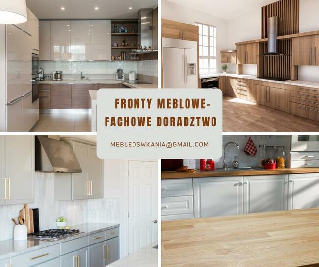 Lakierowanie frontów, fronty, mdf, kuchnia, łazienka