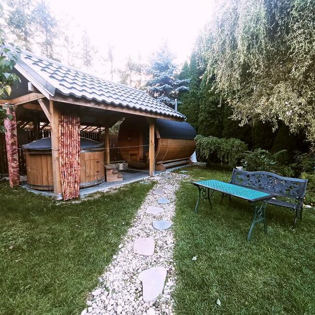 Domek letniskowy z sauną i balią