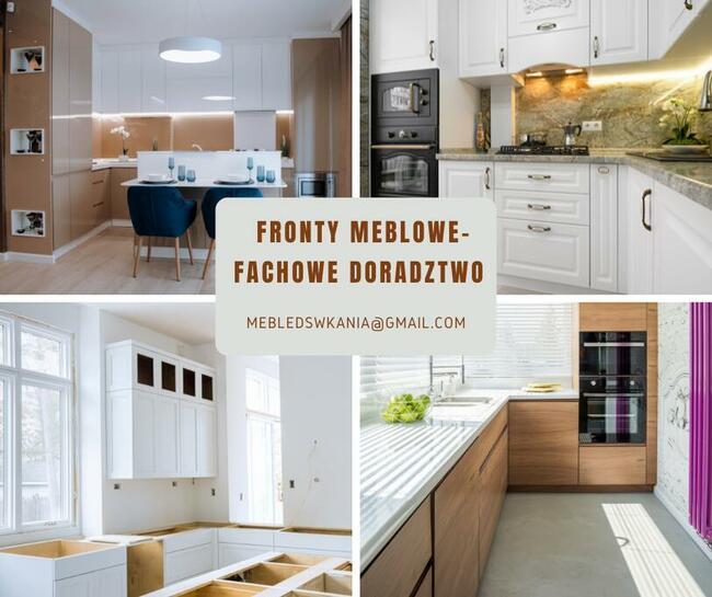 Lakierowanie frontów, fronty, mdf, kuchnia, łazienka
