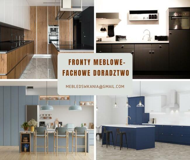 Lakierowanie frontów, fronty, mdf, kuchnia, łazienka