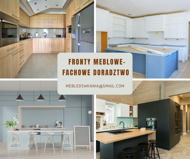 Lakierowanie frontów, fronty, mdf, kuchnia, łazienka