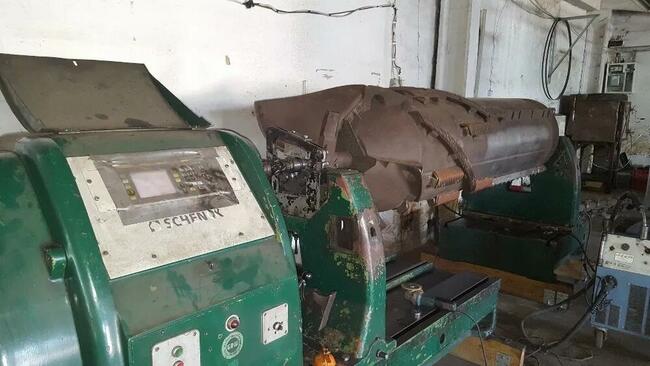 Serwis młocarni do kombajnu (wyważanie rotorów, naprawa siec