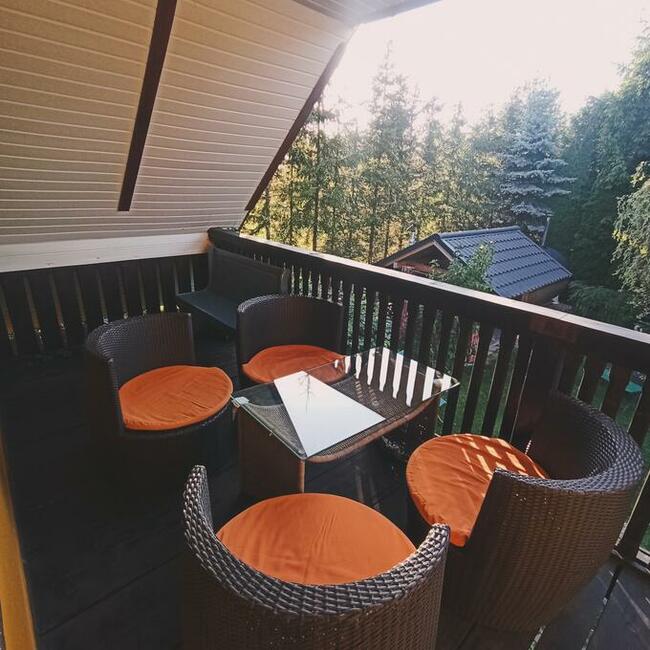 Domek letniskowy z sauną i balią