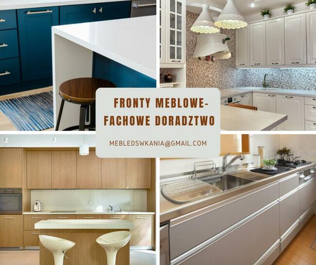 Lakierowanie frontów, fronty, mdf, kuchnia, łazienka