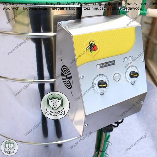 Miodarka 3 ramkowa uniwersalna ręczno-elektryczna 12/230V na