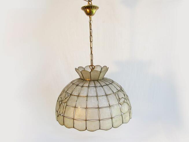 ~* Lampa wisząca z masy perłowej *~