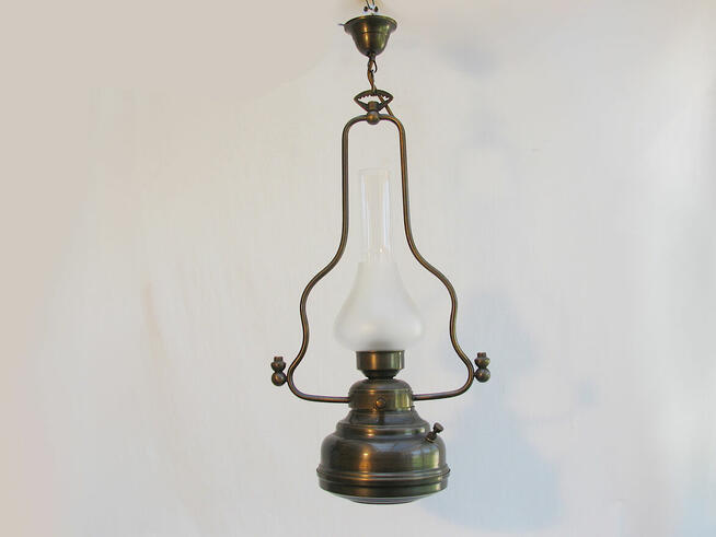 ~* Lampa wisząca * mosiądz* ~