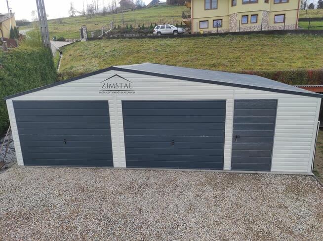 Domki ogrodowe garaże blaszane na każdy wymiar