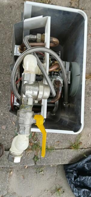 bojler gazowy terma (do grzania wody) (z demontazu)