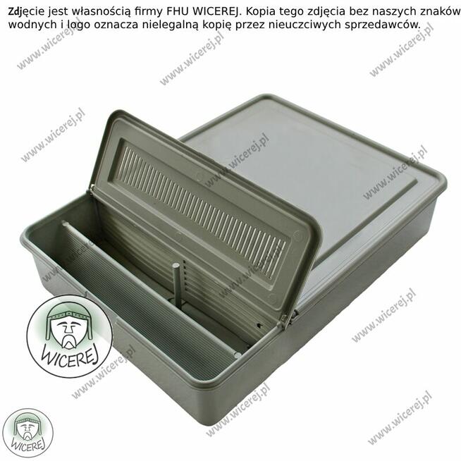 Podkarmiaczka skrzynkowa 3,5L Poidło Duża dla pszczół na syr