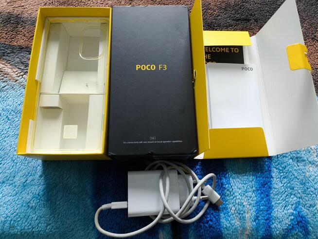 Smartfon POCO F3 6GB / 128GB czarny