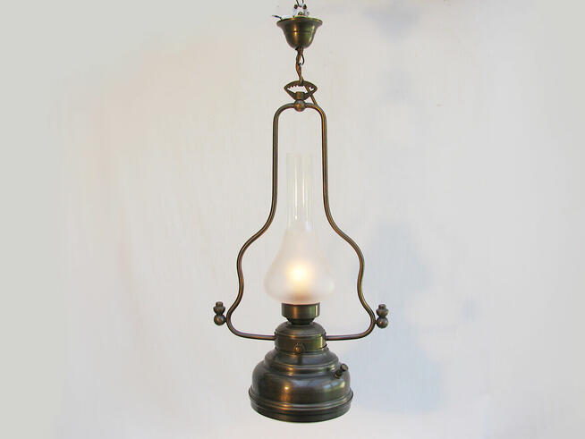 ~* Lampa wisząca * mosiądz* ~