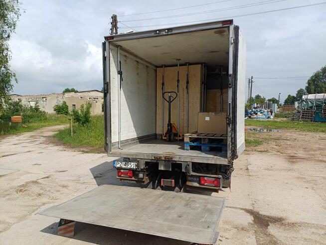 Usługi transportowe Poznań transport z windą Paleciak