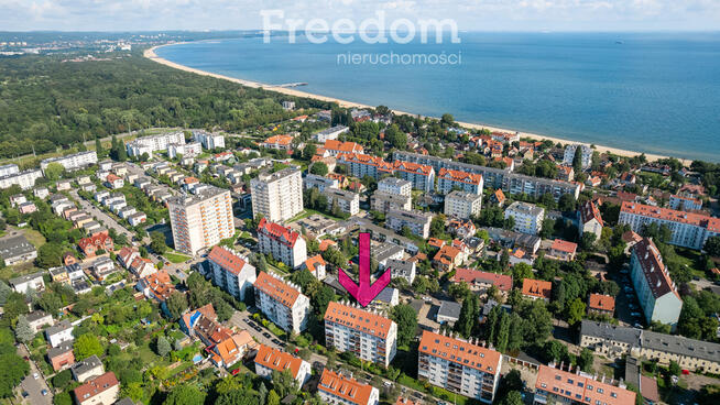 2 pokojowe mieszkanie– tylko 350 metrów od plaży!