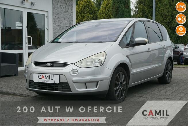 Ford S-Max 2.0 Benzyna+Gaz 145KM, zadbany, zarejestrowany, sprawny, ekonomiczny,