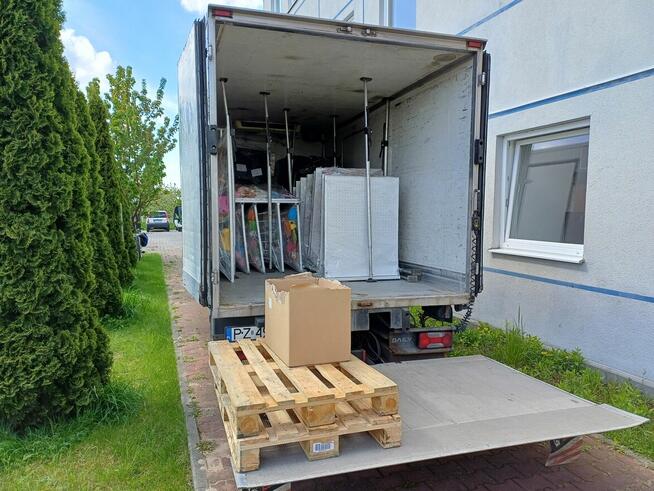 Usługi transportowe Poznań transport z windą Paleciak