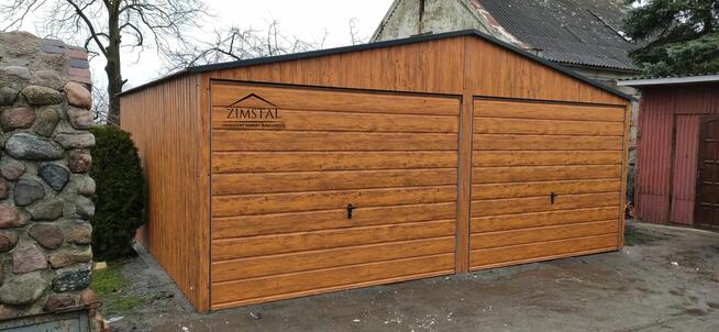 Domki ogrodowe garaże blaszane na każdy wymiar