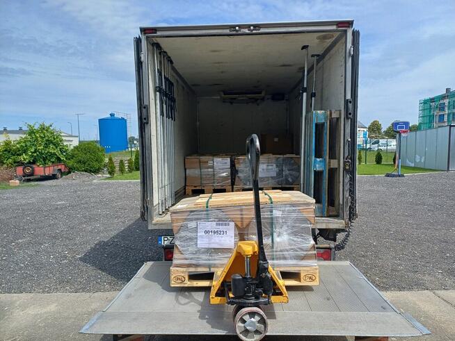 Usługi transportowe Poznań transport z windą Paleciak
