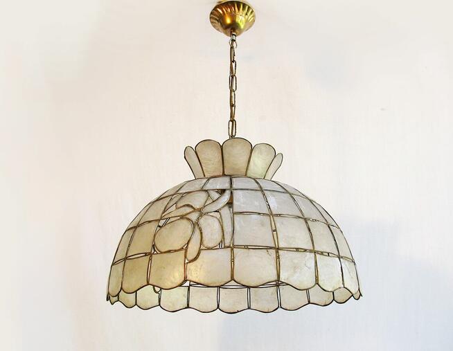 ~* Lampa wisząca z masy perłowej *~