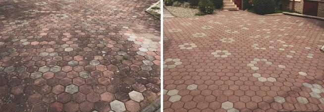 Profesjonalne mycie kostki lub sofy kanapy