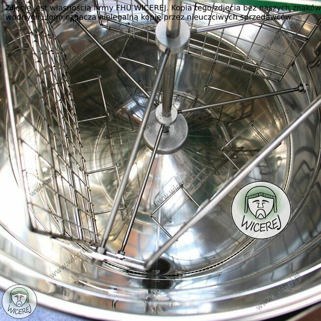 Miodarka 3 ramkowa uniwersalna ręczno-elektryczna 12/230V na