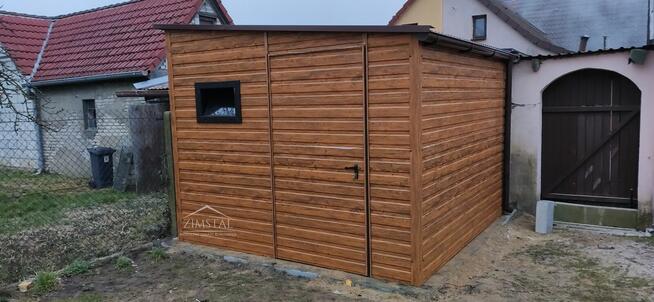 Garaże blaszane domki ogrodowe hale wiaty