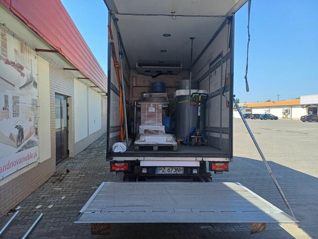 Usługi transportowe Poznań transport z windą Paleciak