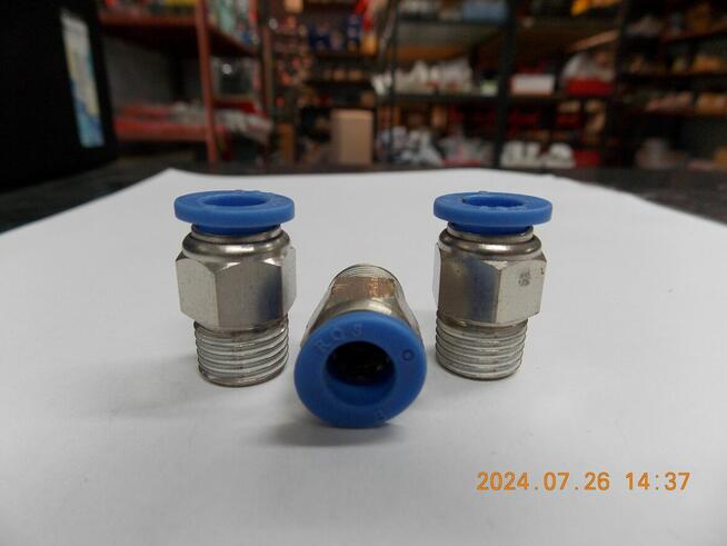 ZŁĄCZA WTYKOWE PROSTE DO PNEUMATYKI