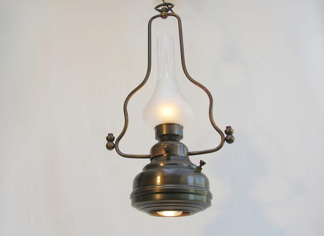 ~* Lampa wisząca * mosiądz* ~