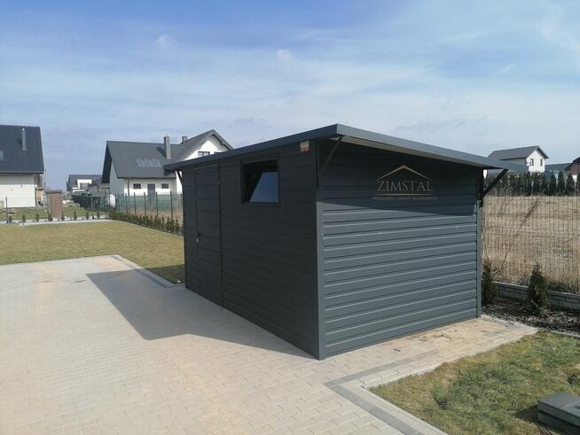 Domki ogrodowe garaże blaszane na każdy wymiar