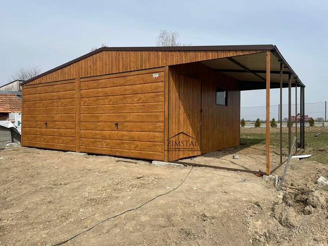 Garaże blaszane domki ogrodowe hale wiaty