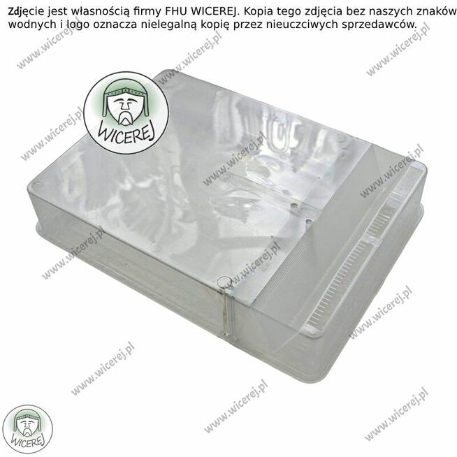 Podkarmiaczka skrzynkowa 3,5L przeźroczysta Duża syrop ciast