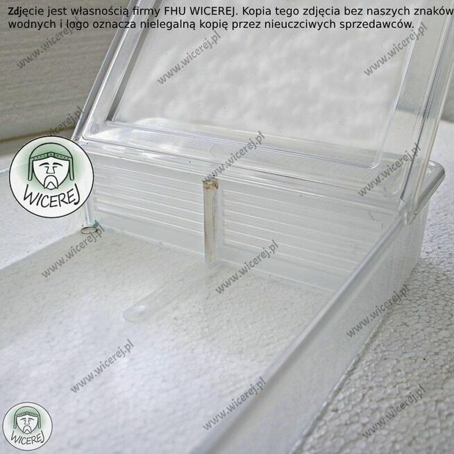 Podkarmiaczka skrzynkowa 3,5L przeźroczysta Duża syrop ciast