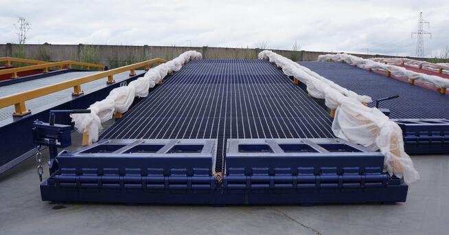 Rampa mobilna przeładunkowa załadunkowa rozładunkowa 15T