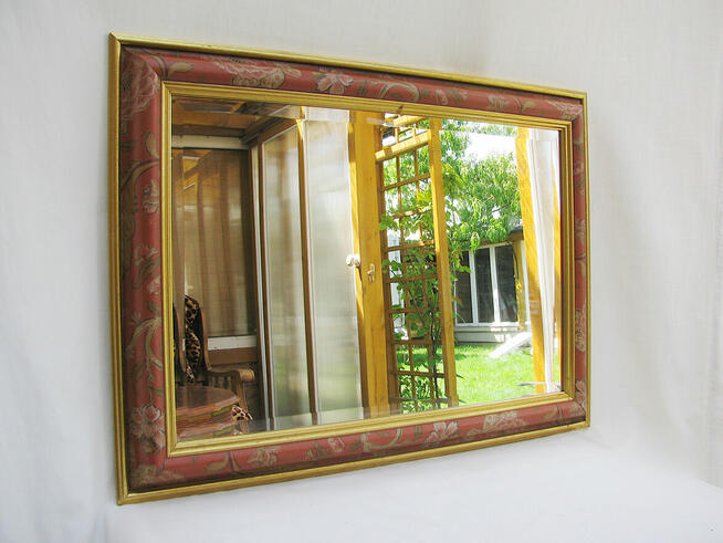 ~* Lustro Duże kryształowe * fazowane *~