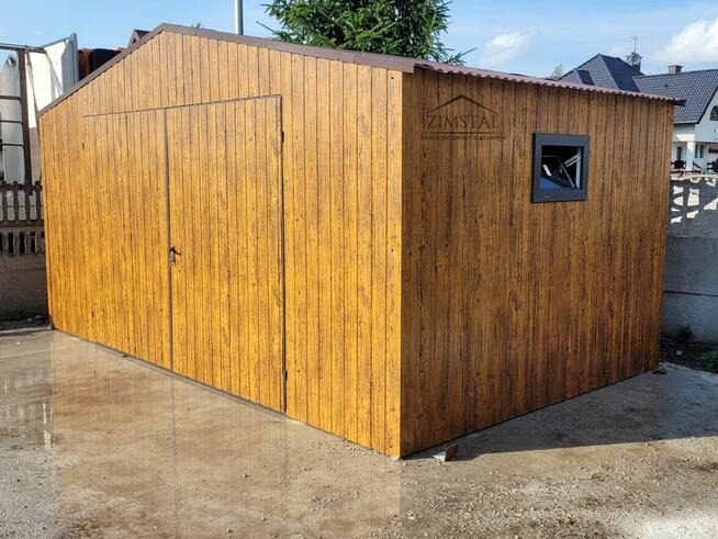 Domki ogrodowe garaże blaszane na każdy wymiar