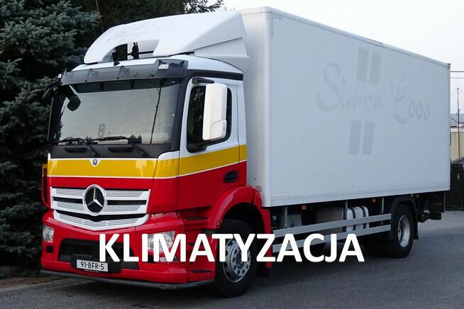 Mercedes Antos 1832 Euro 6 kontener winda klapa sprowadzony! poduszki.