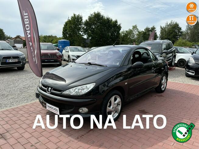 Peugeot 206 CC Niski Przebieg, Klimatronik, Gwarancja