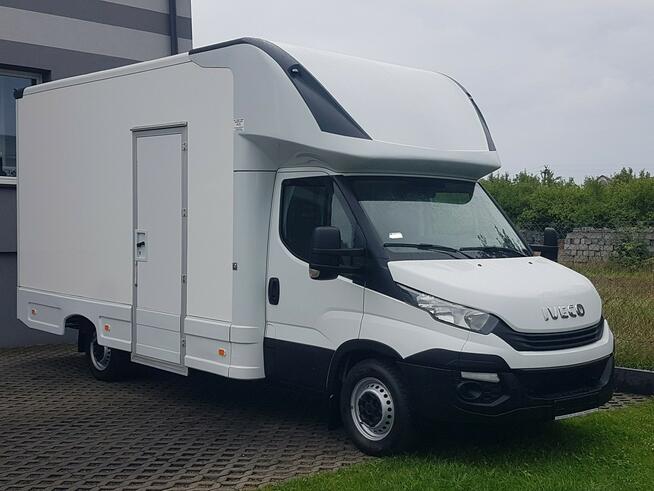 Iveco Daily KONTENER NISKOPODŁOGOWY 4,31x2,24x2,42 SKLEP KAMPER KLIMA  FOODTRUCK