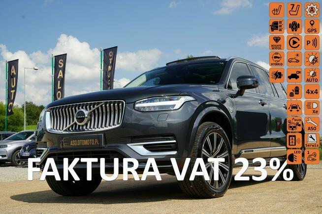 Volvo XC 90 INSCRIPTION panorama FUL LED  SKÓRA nawi kamery 360 wentylacja masaz