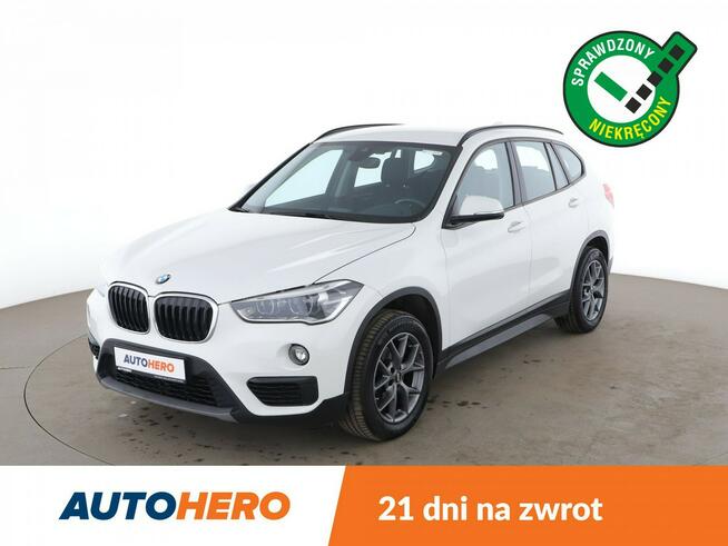 BMW X1 2.0D Automat Advantage Klimatronik Navi Tempomat Grzane Fotele PDC LED