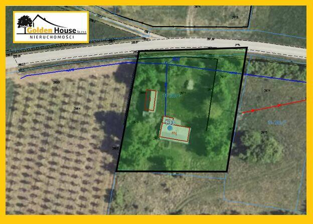BRZEZINY - DUŻA DZIAŁKA Z ZABUDOWANIAMI