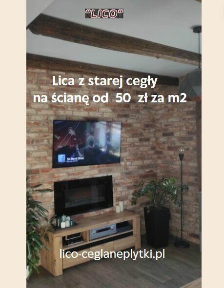 Płytki ze starej cegły Lico Retro prowansalskie  PROMOCJA