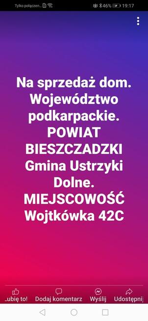 NA SPRZEDAŻ DOM WOJTKÓWKA