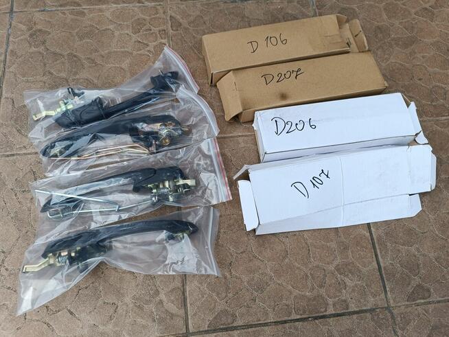 Fiat BRAVA klamka Lewa Prawa Przód Tył KOMPLET 4 SZTUKI