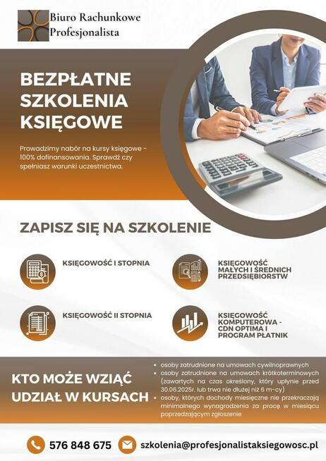 KSIĘGOWOŚĆ I STOPNIA - SZKOLENIE