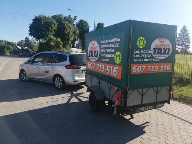 TAXI do Lotnisko Modlin płatność kartą, Blik, przelew