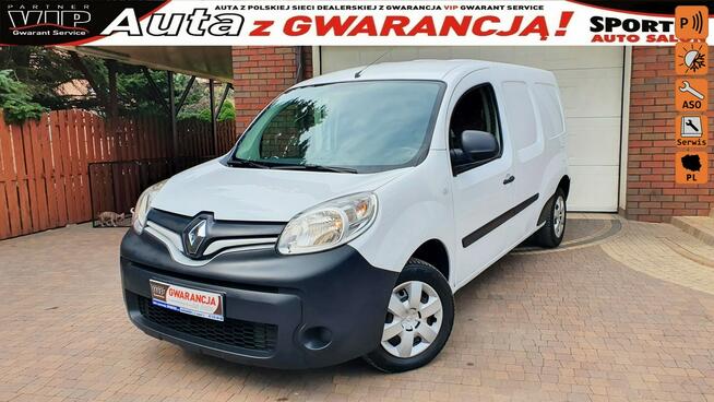 Renault Kangoo MAXI L2 ,PACK CLIM,110 KM, 3osob,Salon PL ,I WŁ, F.vat23%,36900 netto